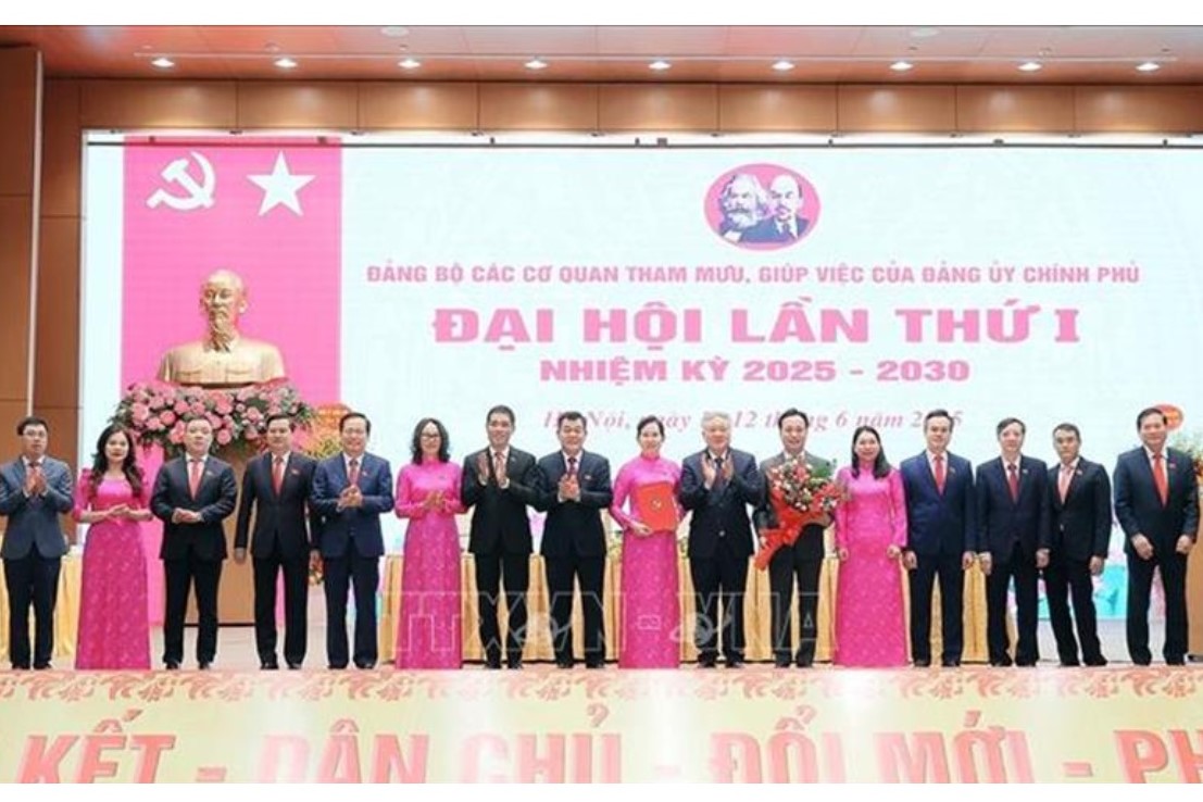 Đại hội Đảng bộ các cơ quan tham mưu, giúp việc của Đảng ủy Chính phủ lần thứ I